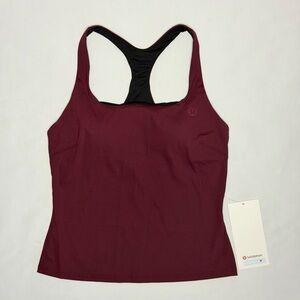 lululemon athletica Burgundy Tank Top